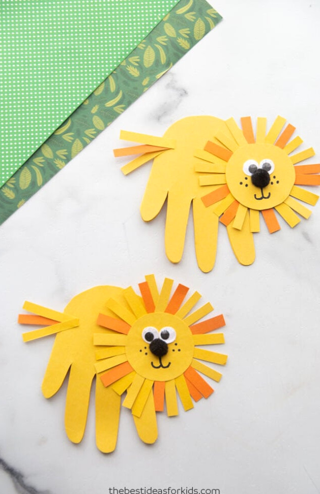 Lion Handprint