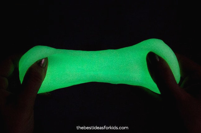 Glow in the Dark Glue Slime