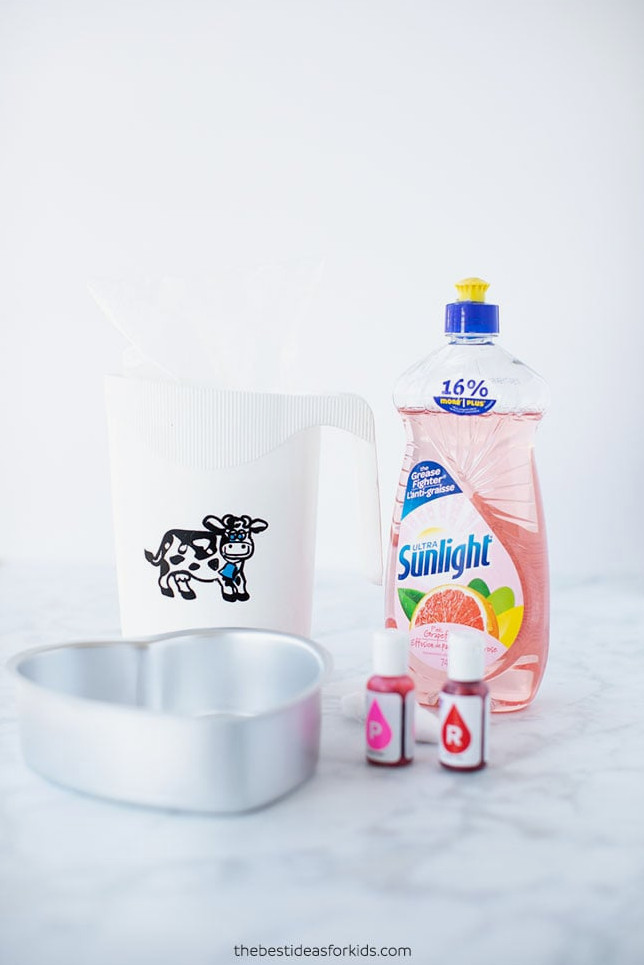 Magic Milk Experiment Ingredients
