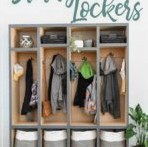 DIY Mudroom Storage Lockers Build Plans