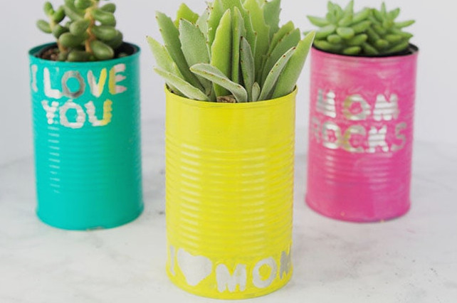 Tin Can Planters