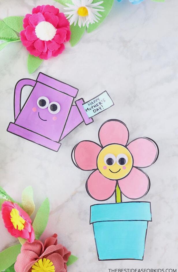 Paper Watering Can Project