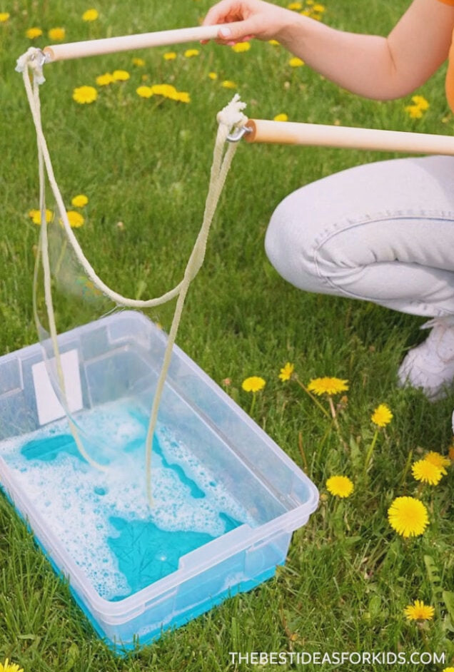 Making a Giant Bubble Wand