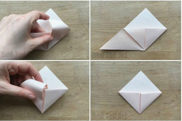 How to make an Origami Bookmark Corner
