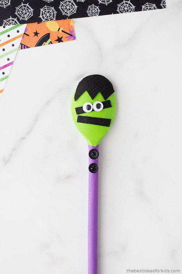 Wooden Spoon Frankenstein
