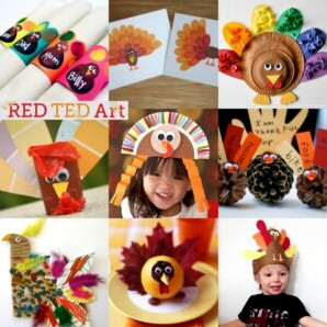 Easy Thanksgiving Crafts & Ideas for Kids.