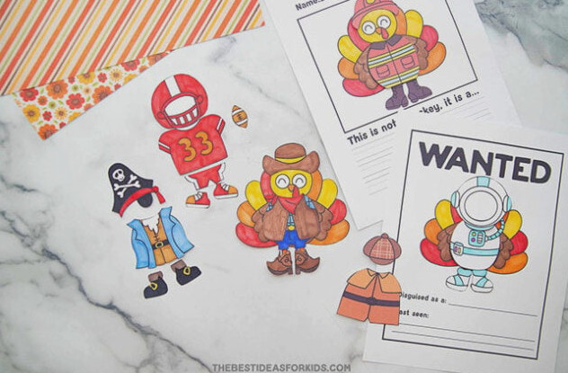 Disguise a Turkey Free Printables