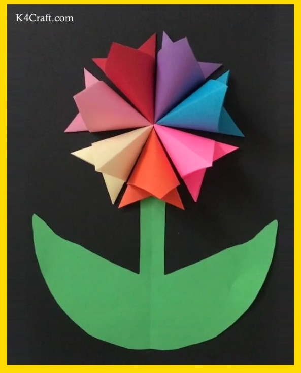 Lovely 3D Paper Flower Card