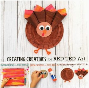 Easy Paper Plate Turkey