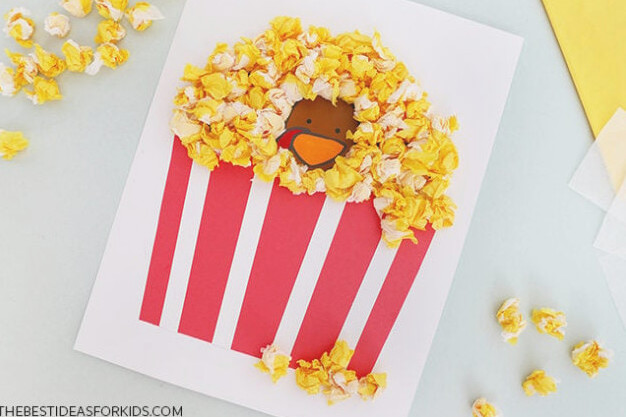 Popcorn Disguise a Turkey