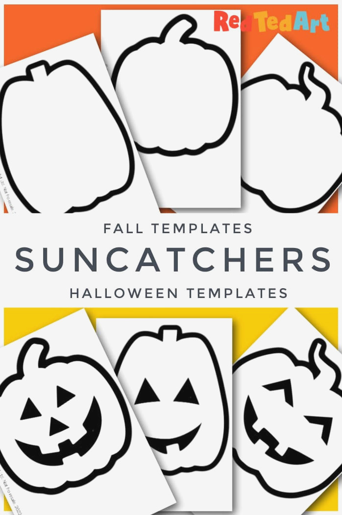 suncatcher pumpkin templates