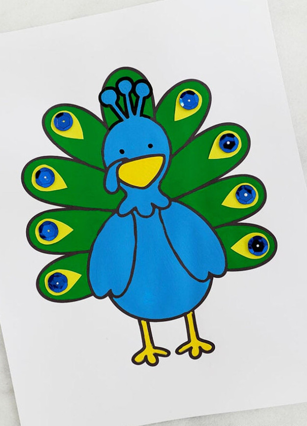 Peacock Turkey Disguise Costume