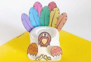 Printable Turkey Craft