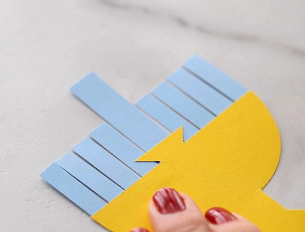 Attach Candles to Menorah Base