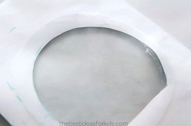 Glue Transparent Paper Down