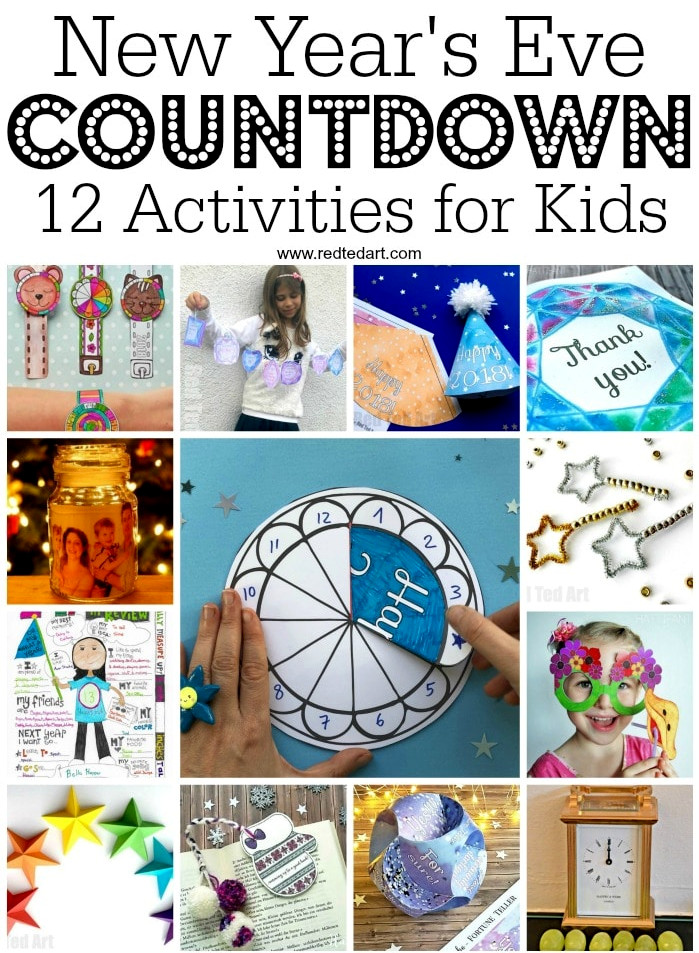 2026 New Years Eve Countdown Activities to Keep Kids busy