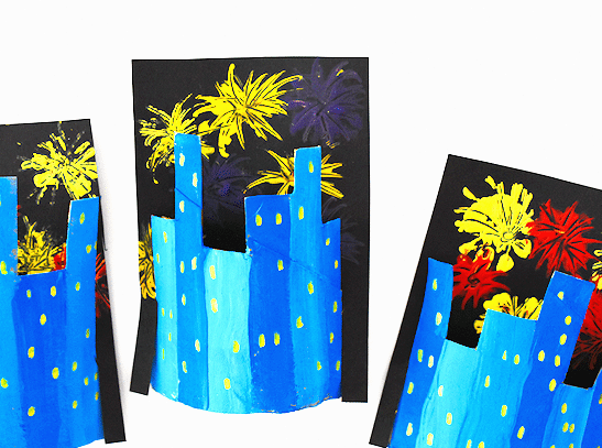 firework art projects