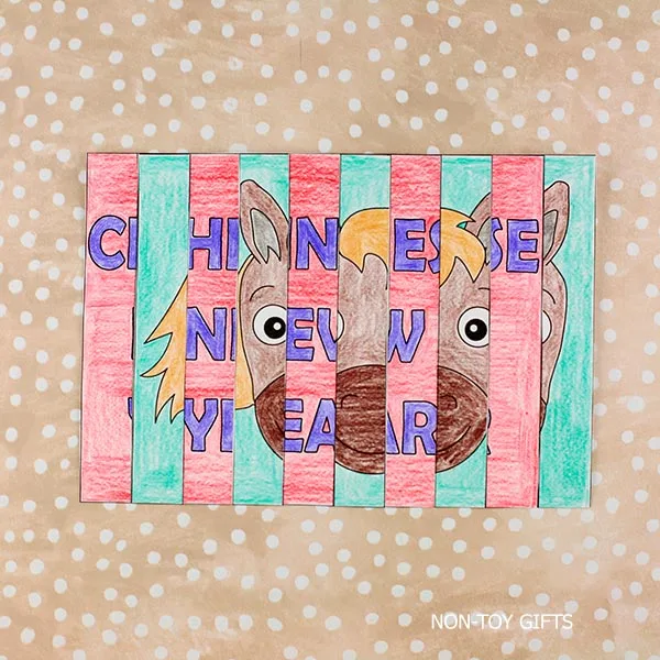 cut the numbers or letter