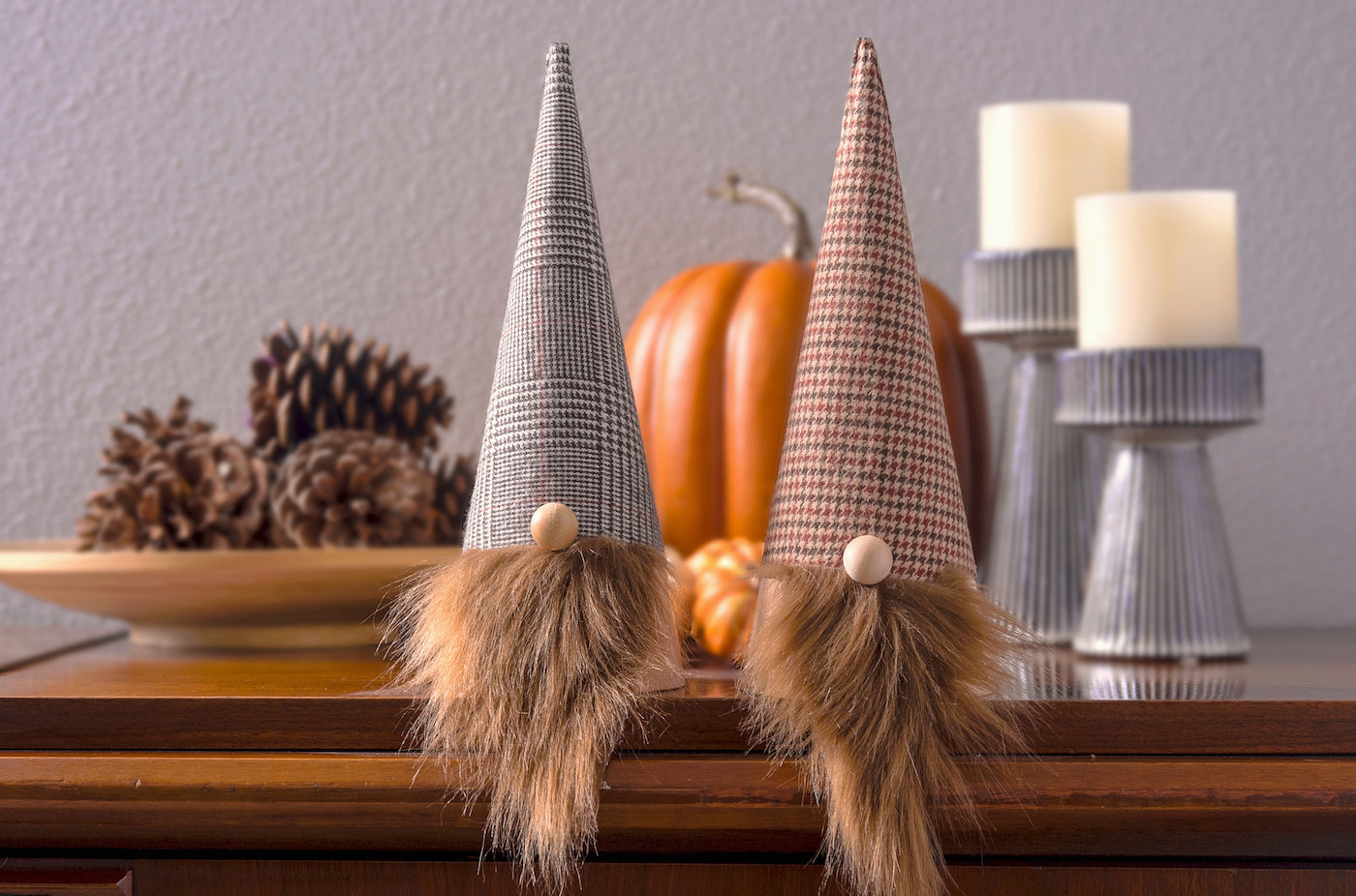 DIY Thanksgiving gnomes