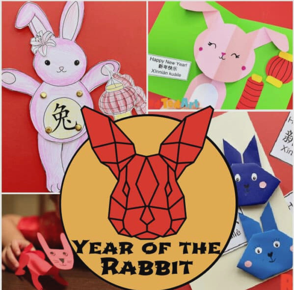 chinese new year of the rabbit crafts
