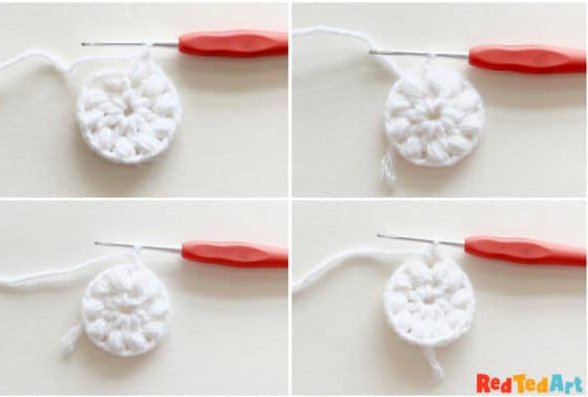 crochet star pattern