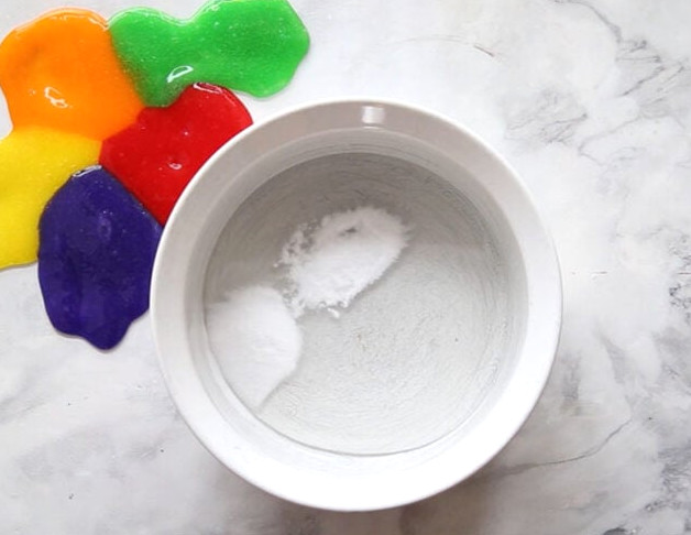 Add Baking Soda to Clear Glue