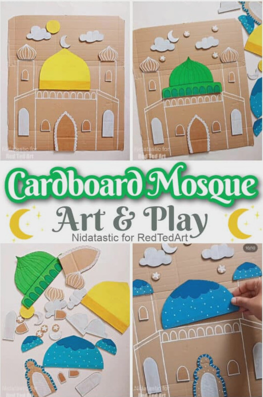 Cardboard Mosque Art Project & Play