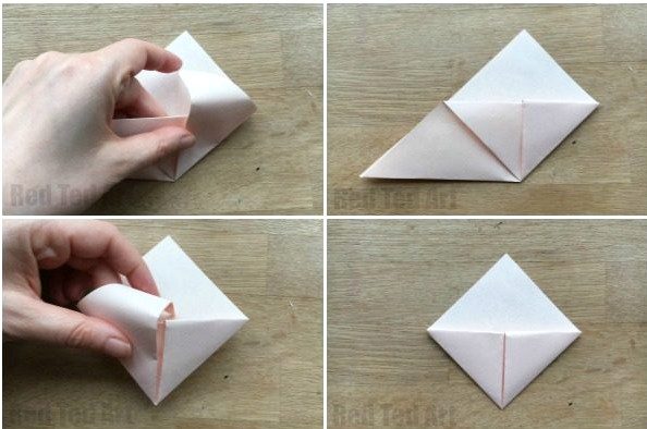 How to make an Origami Bookmark Corner