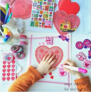valentine's day cards for kids to make - these giant cards look so fun! (2)