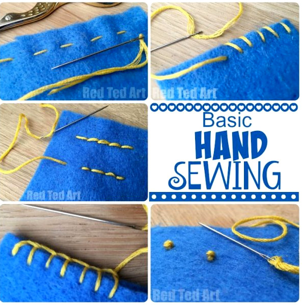 Hand stitches for beginners