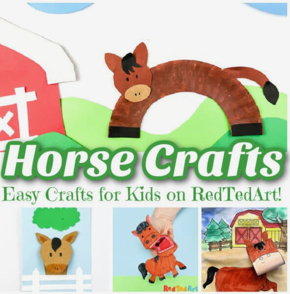 easy horse crafts for preschoolers
