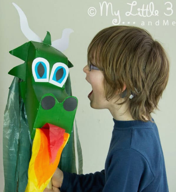 cereal box hobby horse