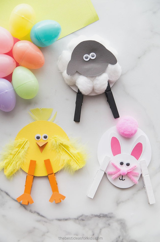 Easter Clothespin Crafts