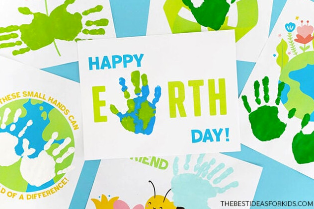 Earth Day Handprint Artwork