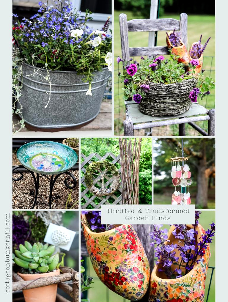Turning $25 of Thrift Finds into Cottage Garden Charm