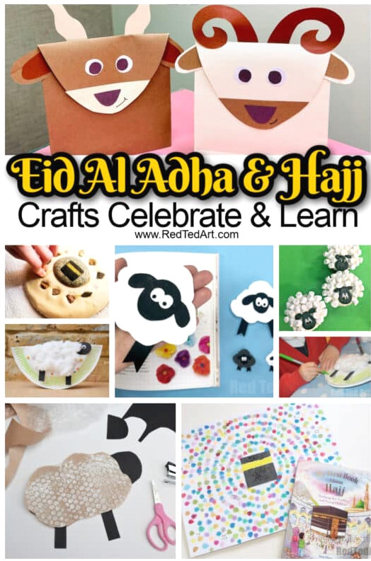 eid al adha crafts and activities hajj for kids