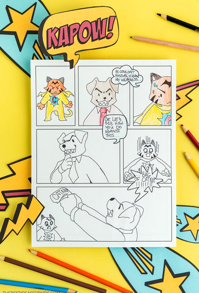 Cartoon Strip Template