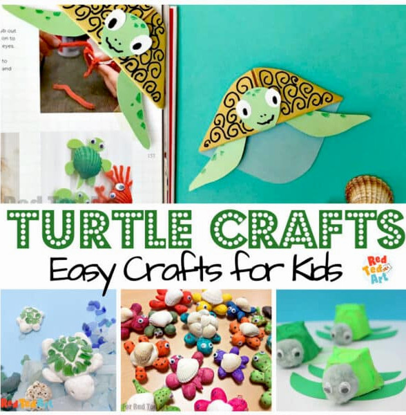 easy turtle and tortoise crafts