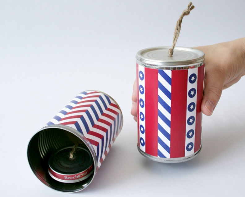 Firecracker Noisemaker Collage