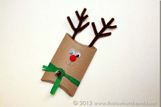 Pillow Box Reindeer