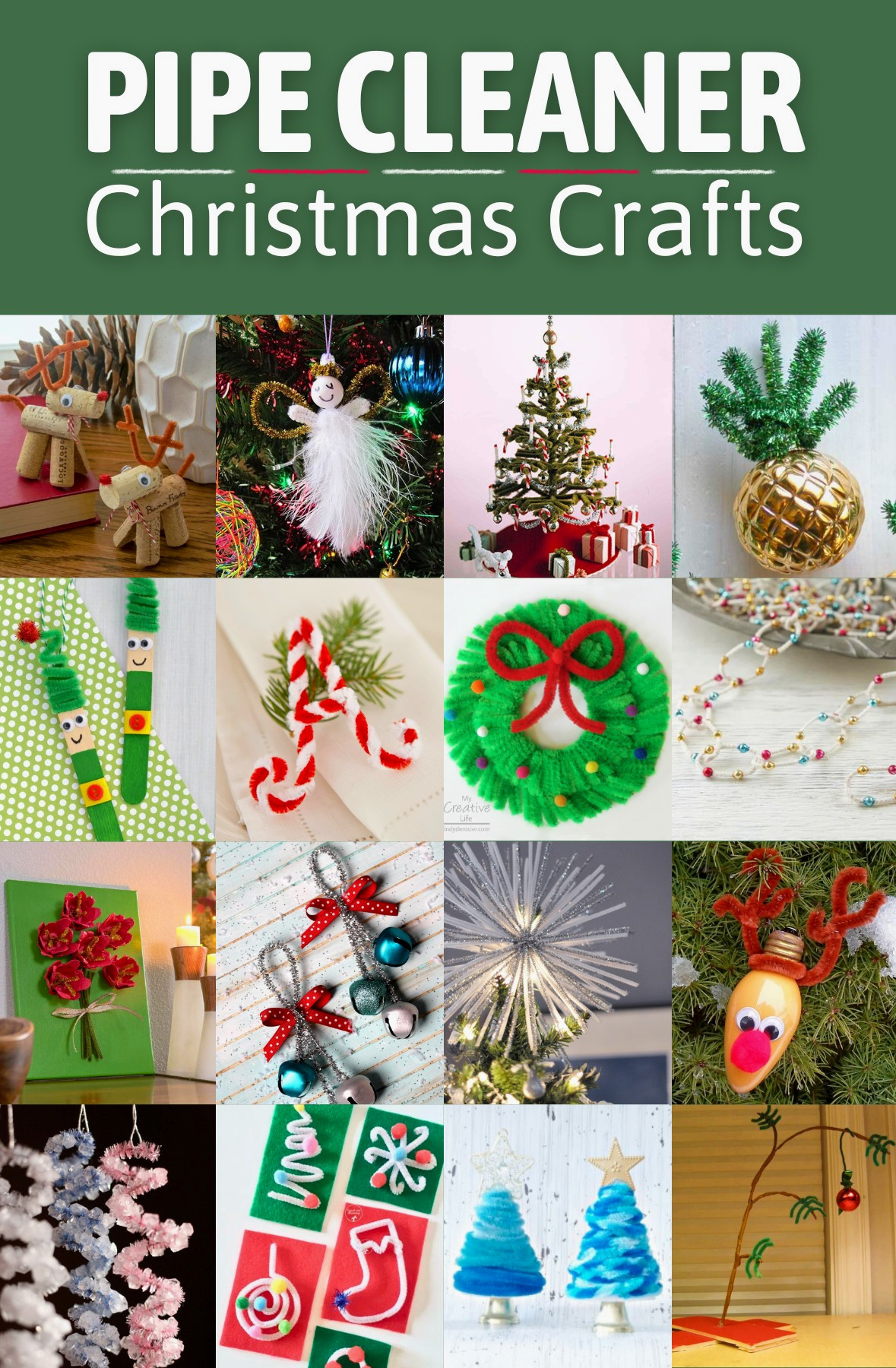Pipe Cleaner Christmas Crafts for a Festive Holiday