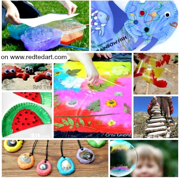 Summer preschool crafts