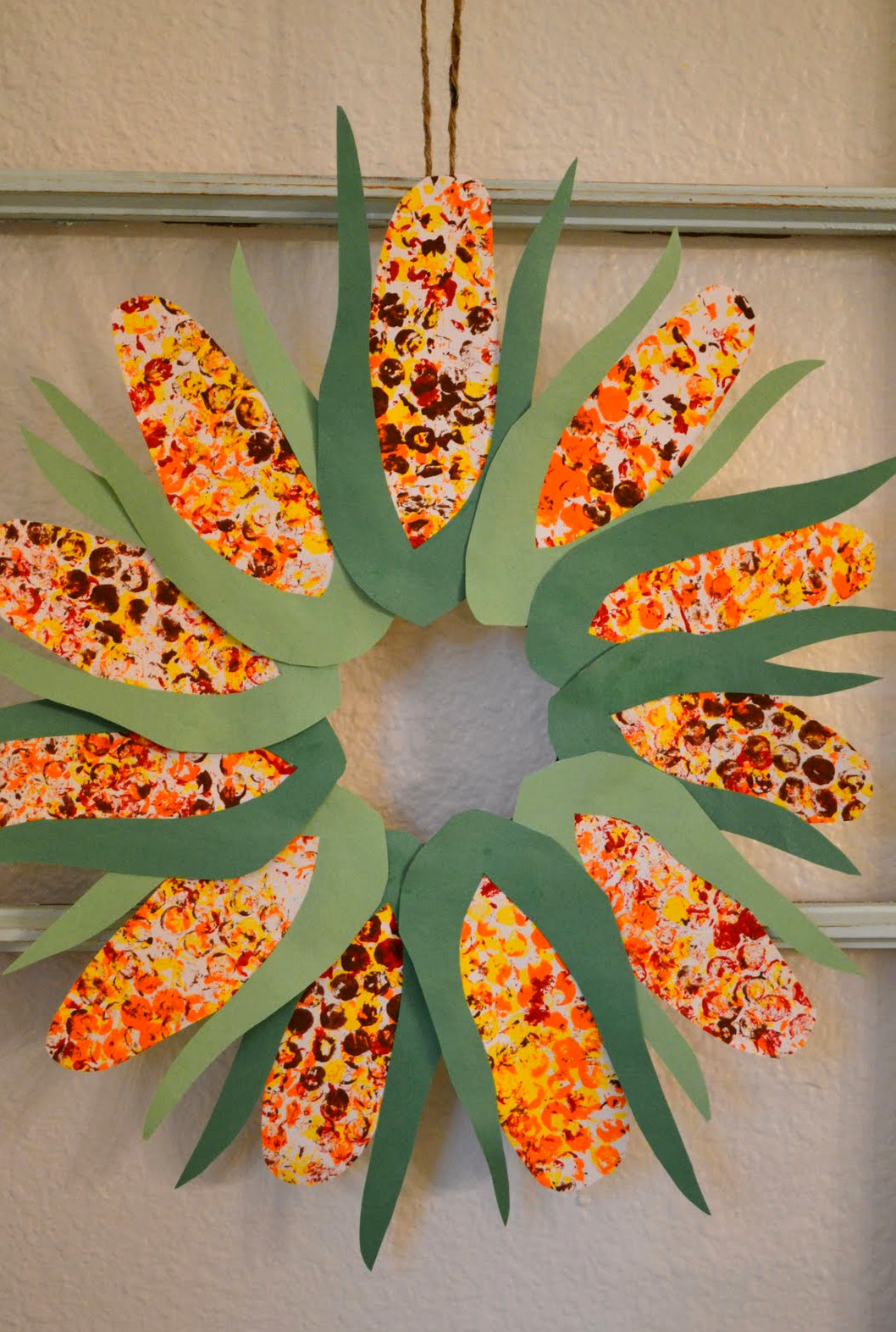 corn wreath