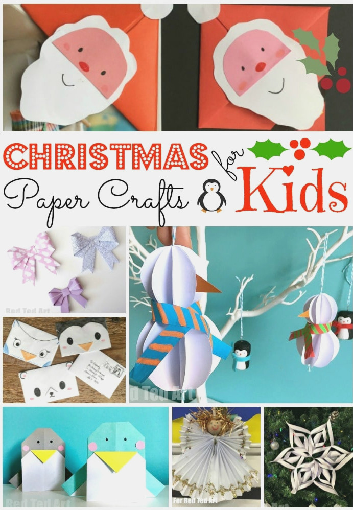 Christmas Paper Crafts for Kids