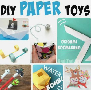 Fun with Paper - DIY Paper Toys sq