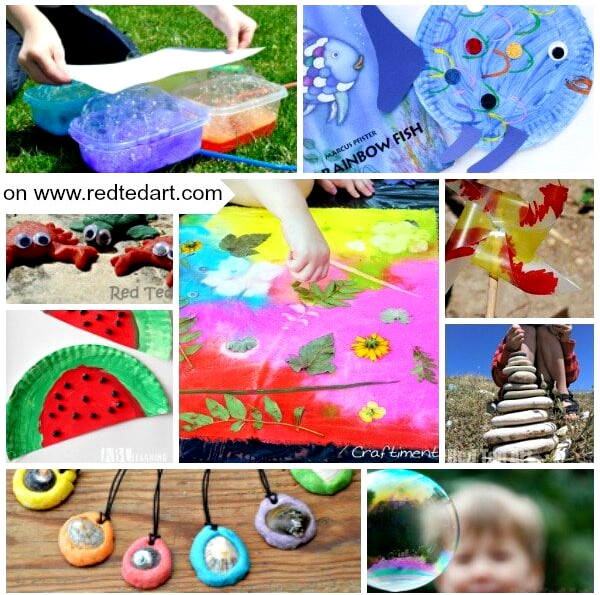 Summer preschool crafts