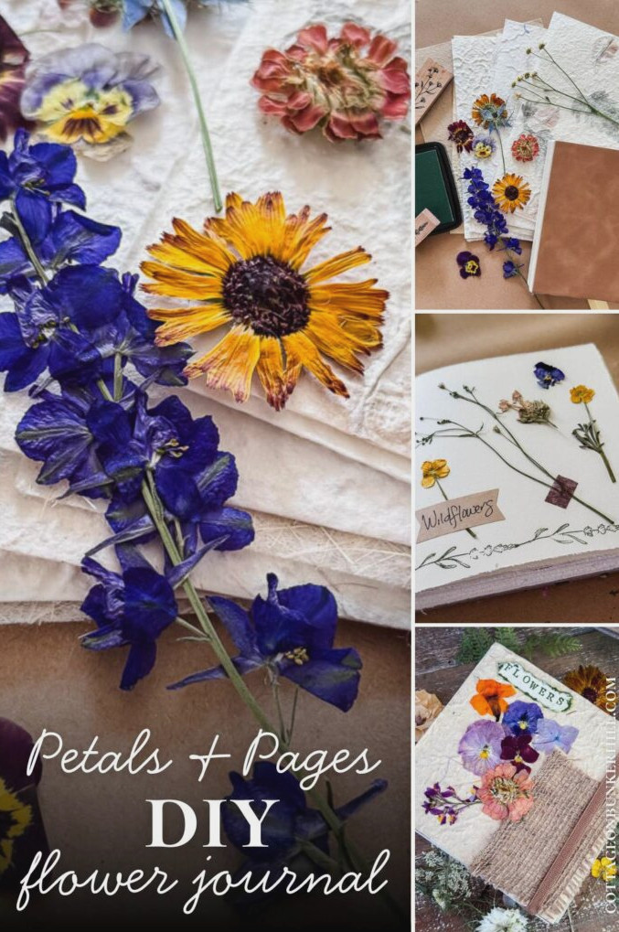 Pages & Petals: My DIY Flower Journal