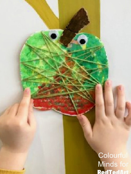 cool apple crafts toddlers